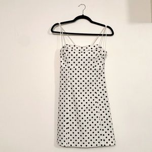 Pin Up girl/ Polka dot Zara Strappy mini dress